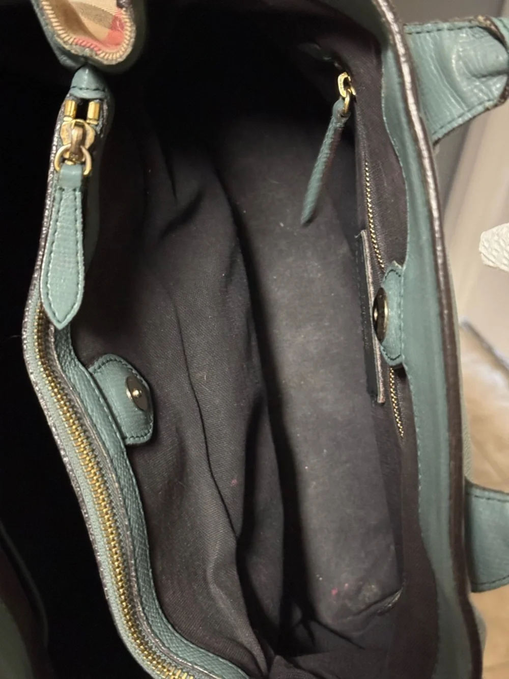 Burberry Medium Banner Tote House Check